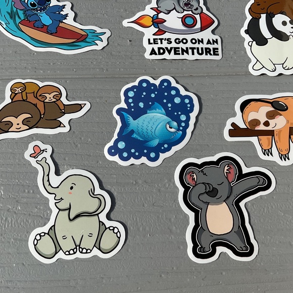 Kids Vinyl Stickers bundle of 11 new without tag - Picture 3 of 6